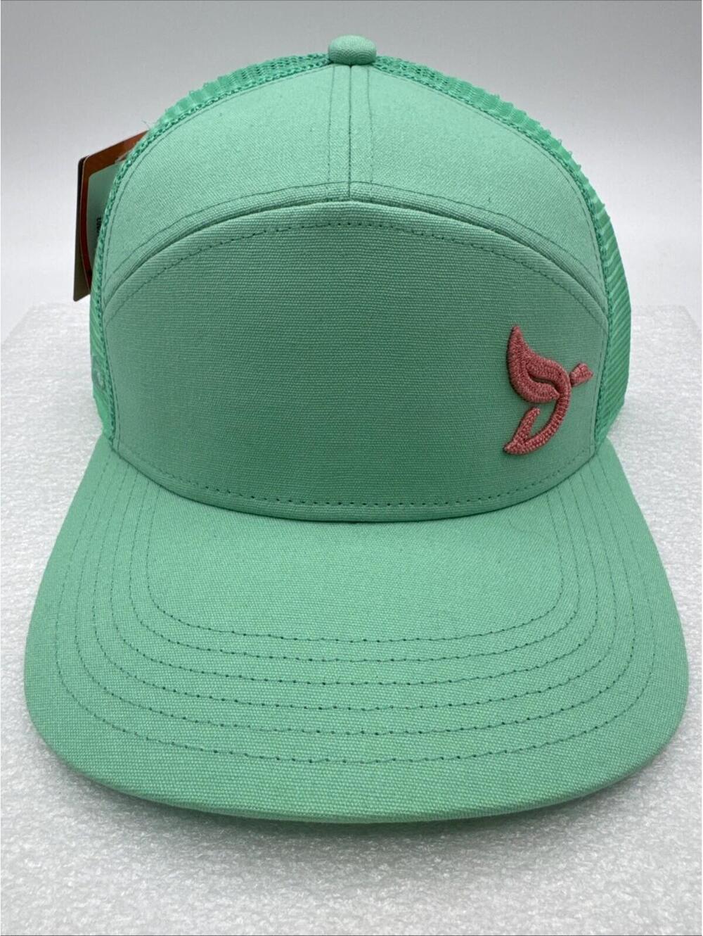 Pukka Seafoam Organic Canvas Trucker Mesh Outer Banks Golf Hat New Journeyman